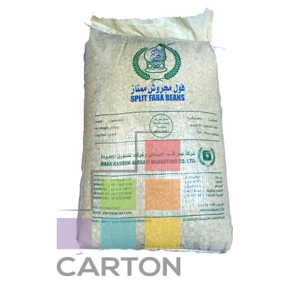 FABA BEANS SPLIT 1*18KG